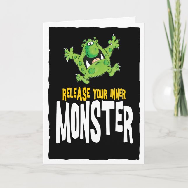 frige ditt inre monster kort (Framsida)