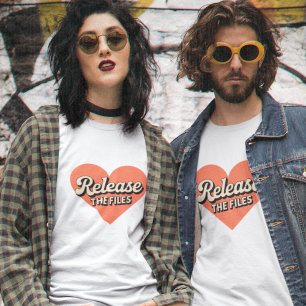 Frige Filerna Roliga Epstein Konspiration T Shirt