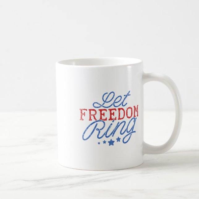 Frige Ring, fjortonde juli, USA:s Pride Patri Kaffemugg (Höger)