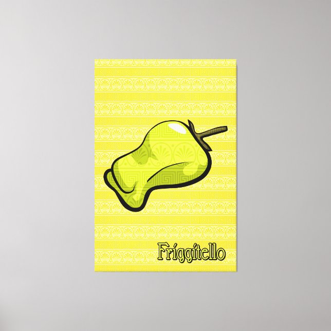 Friggitello Chili Pepper Canvas Art (Framsida)