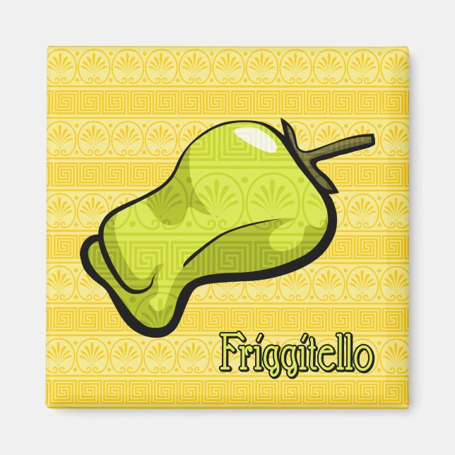 Friggitello Chili Pepper Magnet (Framsidan)