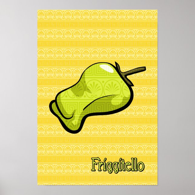 Friggitello Chili Pepper Poster (Framsidan)