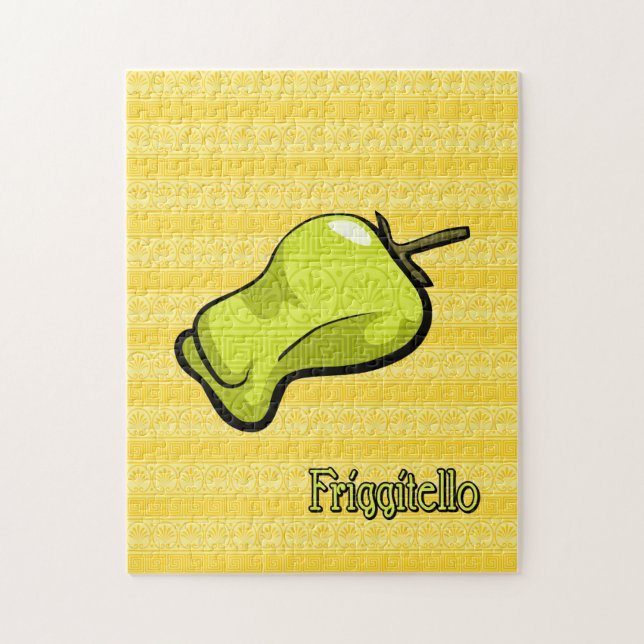 Friggitello Chili Pepper Puzzle Pussel (Vertikal)
