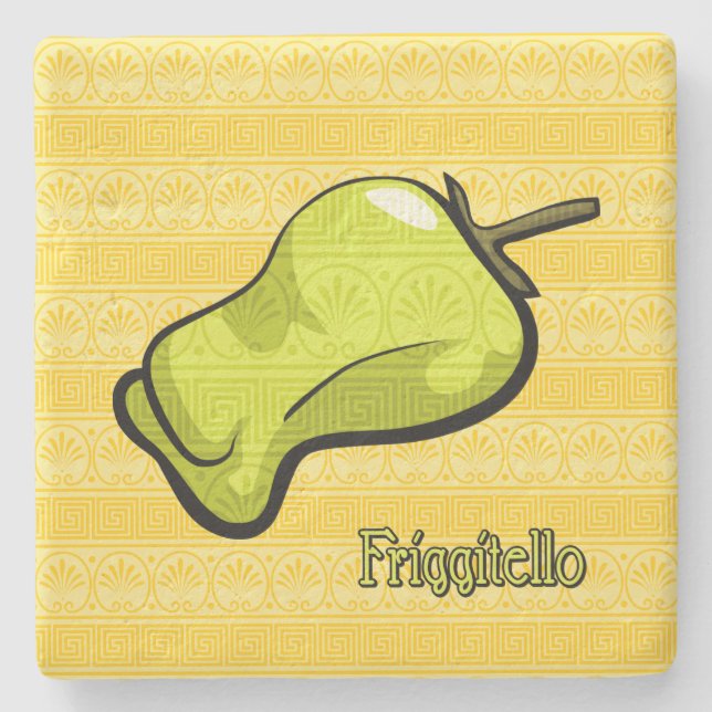 Friggitello Chilipeppar Stenkojare Stenunderlägg (Framsidan)