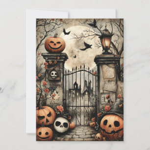Fright & Delight Halloween Julkort