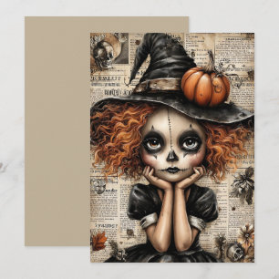 Fright & Delight Halloween Julkort