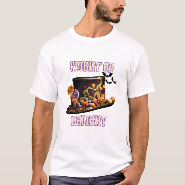 Fright eller Delight T Shirt (Framsida)
