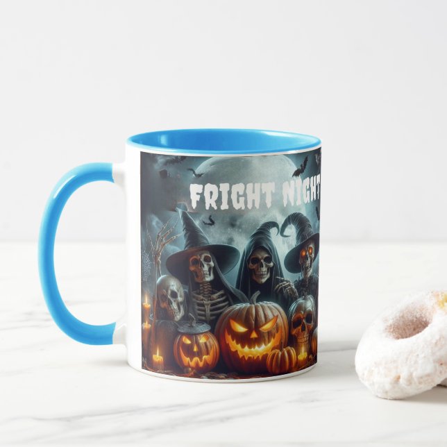 Fright night Halloween Mugg (Med munk)