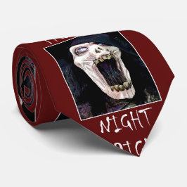 Fright Night Skelton Skull Halloween Tie Slips