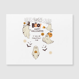 Frightfully Fun Ghosts – Cute Halloween Cartoon 