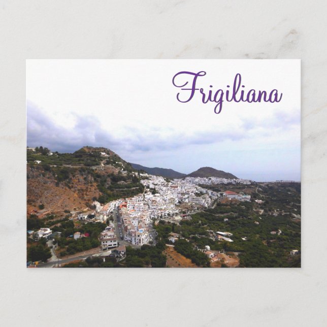 Frigiliana - das weiße Dorf in Andalusien Vykort (Framsida)