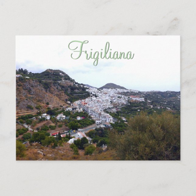 Frigiliana - das weiße Dorf in Andalusien Vykort (Framsida)