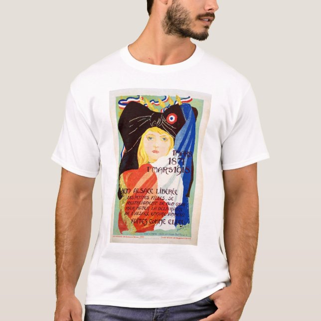 Frigivna Alsace - fransk T-shirt (Framsida)