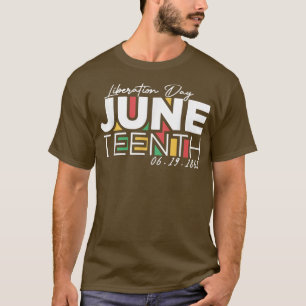 frigivningsdag, juntonde firande 1865 t shirt