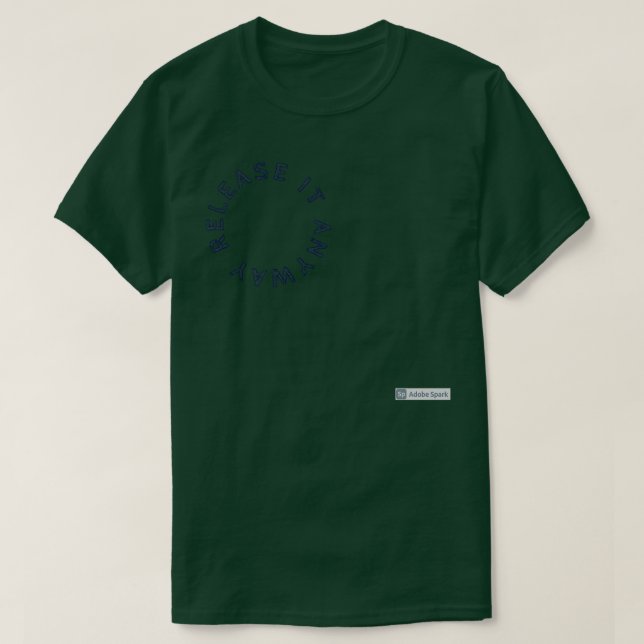 frigör ändå cirkeln t shirt (Design framsida)