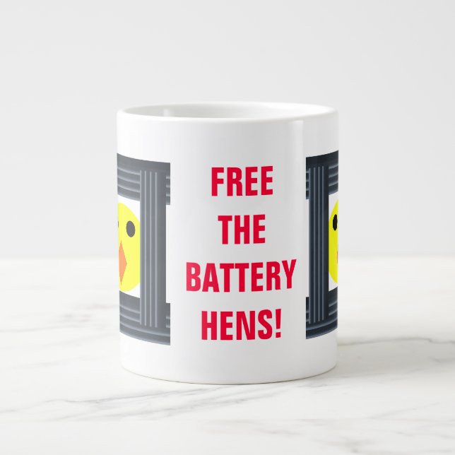 Frigör batteriladdarna Mugg Jumbo Mugg (Framsidan)