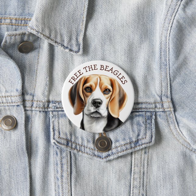 Frigör Beaglesna | Beagle Ansiktsknapp Knapp (In Situ)
