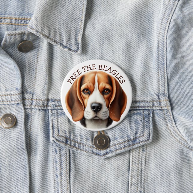 Frigör Beaglesna | Beagle Ansiktsknapp Knapp (In Situ)