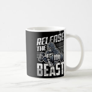 Frigör Beasten - Bodybuilding der Sport Bodybuildi Kaffemugg