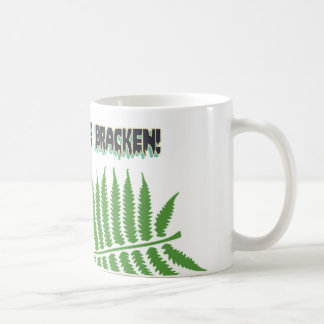 Frigör bräken! kaffemugg