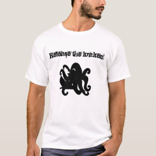 Frigör den Kraken manar T-tröja T Shirt