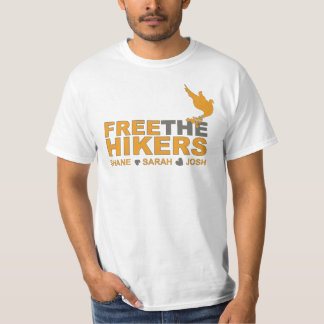 Frigör den orange duvaT-tröja för fotvandrare T-shirt