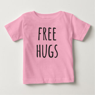 Frigör den organiska babybodysuiten för kramar tee shirt