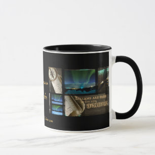 Frigör din Dreams-Aurora Mugg