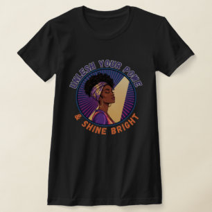 Frigör din kraft Svarta kvinnors empowerment T Shirt