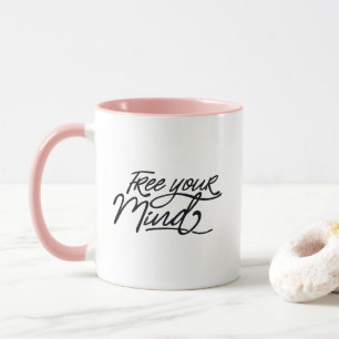 Frigör din sinniga inspirerande Yoga-citat Mugg