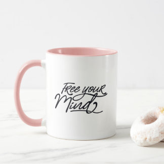 Frigör din sinniga inspirerande Yoga-citat Mugg
