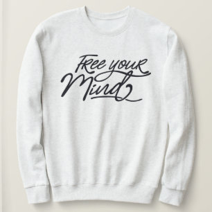 Frigör ditt sinande positiva Yoga-citatteckensnitt T Shirt