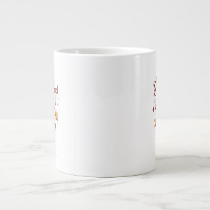 Frigör ditt sinne Retro Mascot Jumbo Mugg