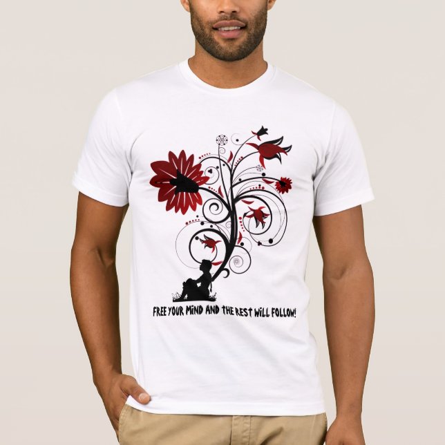 Frigör ditt varar besvärad t-shirt (Framsida)