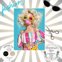 Frigör Fashionable Chic Rand och punkter med fetst