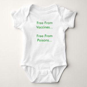 Frigör från vaccin…, Frigör från gifter. T-shirt
