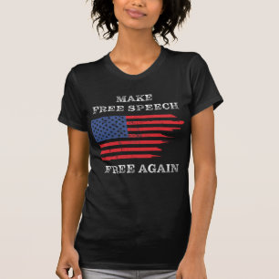 Frigör fritt Tal igen: Konservativ T Shirt