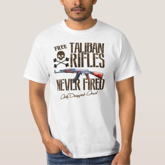 Frigör gevär - som avfyras aldrig, endast tappat t shirt