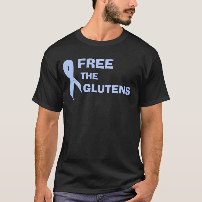 Frigör Glutenerna! Tee Shirt (Framsida)