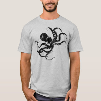 Frigör Krakenen! Enorm bläckfiskskjorta T-shirt