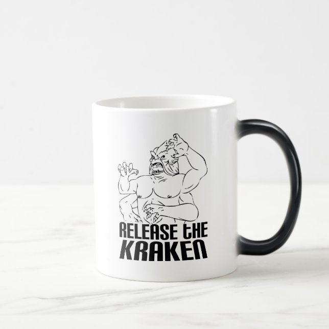 Frigör Krakenen Magisk Mugg (Höger)