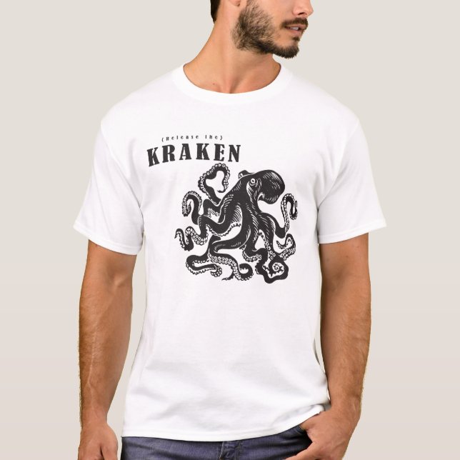 Frigör Krakenen Tee (Framsida)