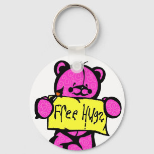 Frigör kramar Keychain Nyckelring