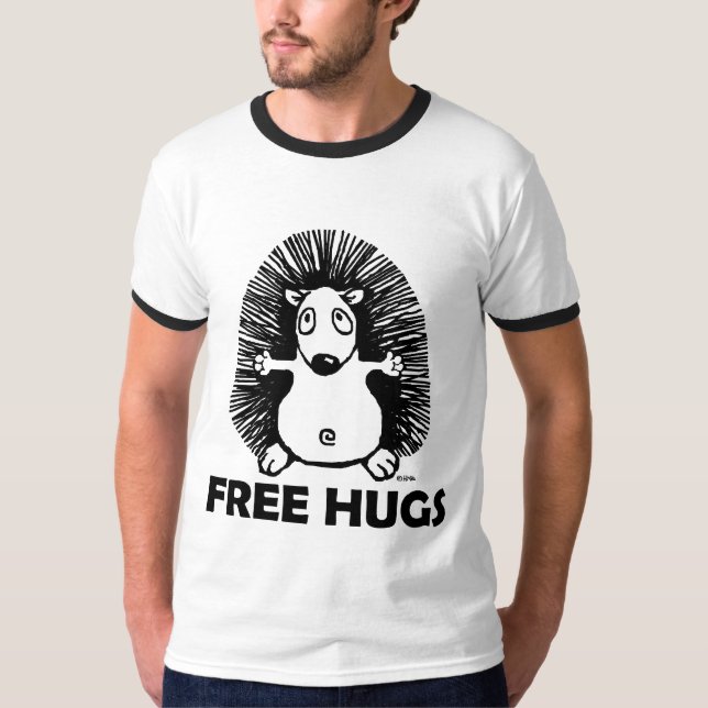 Frigör kramar t-shirt (Framsida)