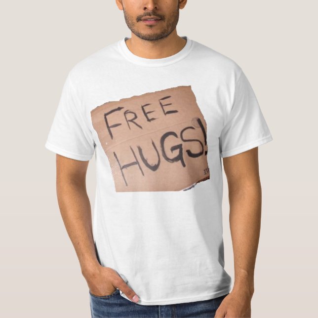 frigör kramar t-shirt (Framsida)