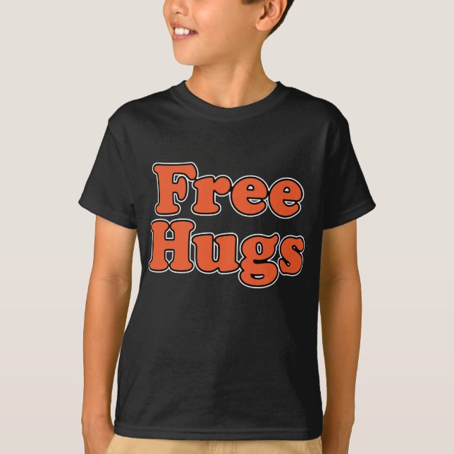 Frigör kramar t shirt (Framsida)