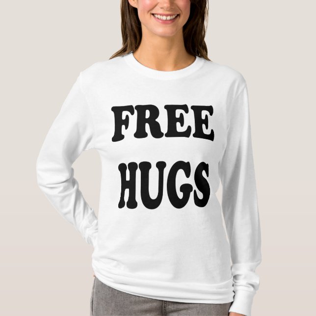 Frigör kramhoodien t-shirt (Framsida)