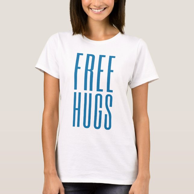 Frigör kramkvinna Bella+Slouchy T-tröja för kanfas T-shirt (Framsida)