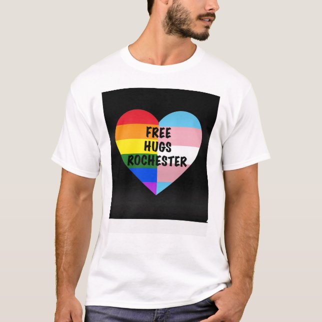Frigör kramRochester den standarda T-tröja T Shirt (Framsida)