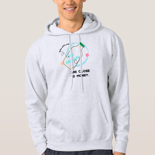 Frigör mina drömmar hoodie (Framsida)